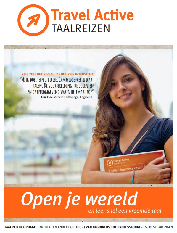 Cover Taalreizen magazine Cover Taalreizen magazine
