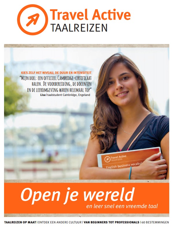 Cover Taalreizen magazine