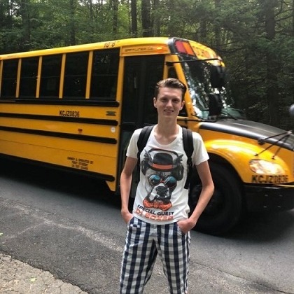 Dylano geniet van zijn eerste weken in Amerika 2 Dylano geniet van zijn eerste weken in Amerika 2