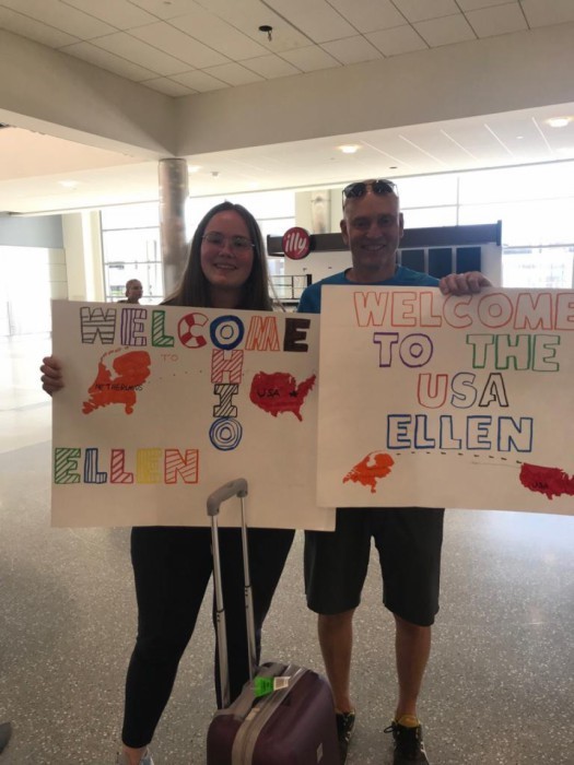 Ellen reist naar Amerika voor haar High School avontuur! 10