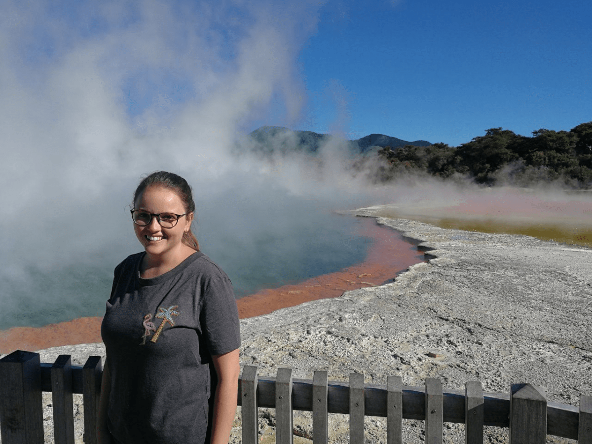 Imke ontdekt de prachtige natuur van Nieuw-Zeeland