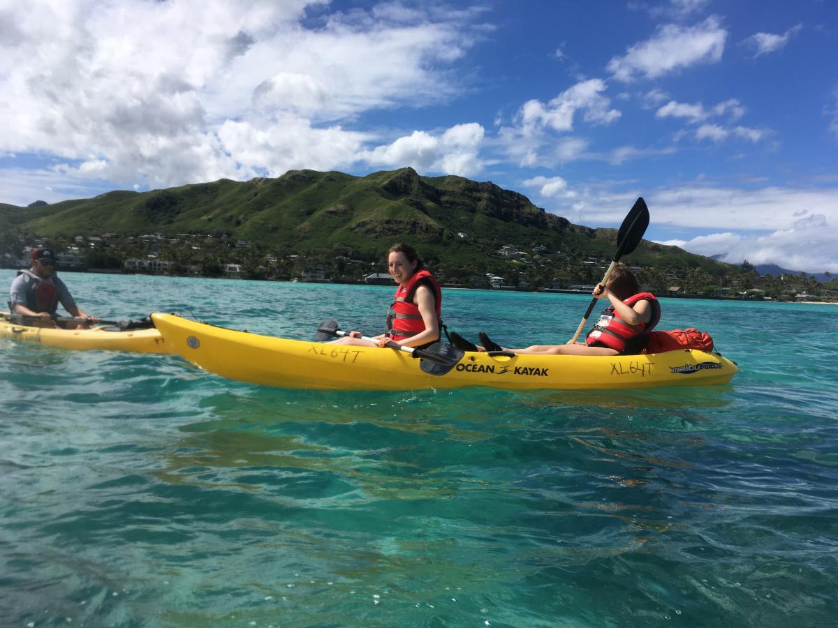 Maud ontspant op het paradijs op aarde Hawaii 3