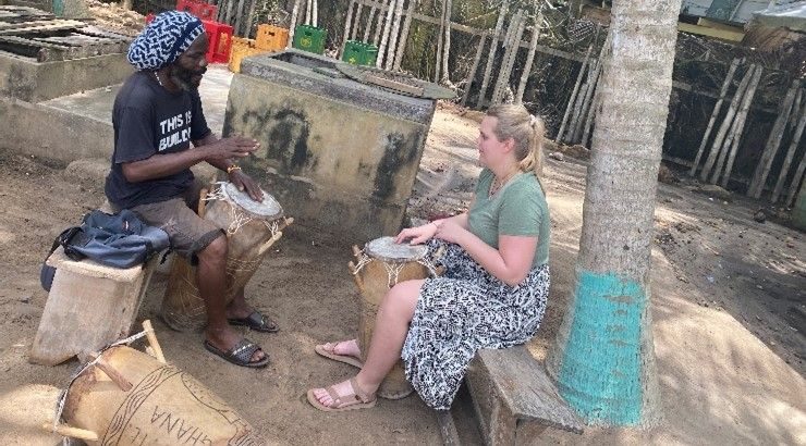 Vrijwilligerswerk in Ghana